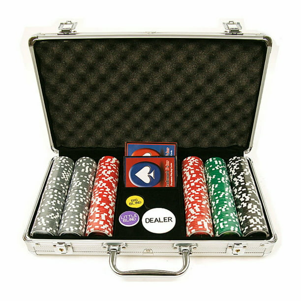 Trademark Poker Landmark Casino Lucky Crown Poker Chips Trademark Global 10-1025L1-Parent 